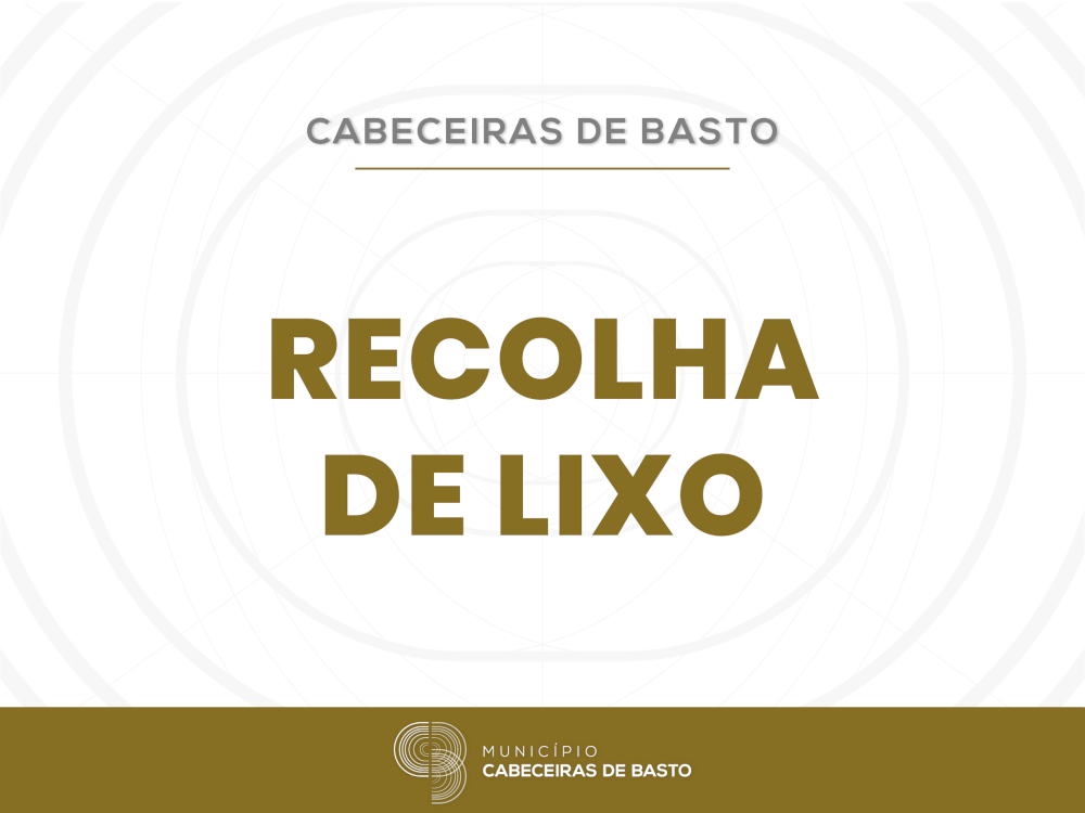 Alterações na recolha de resíduos