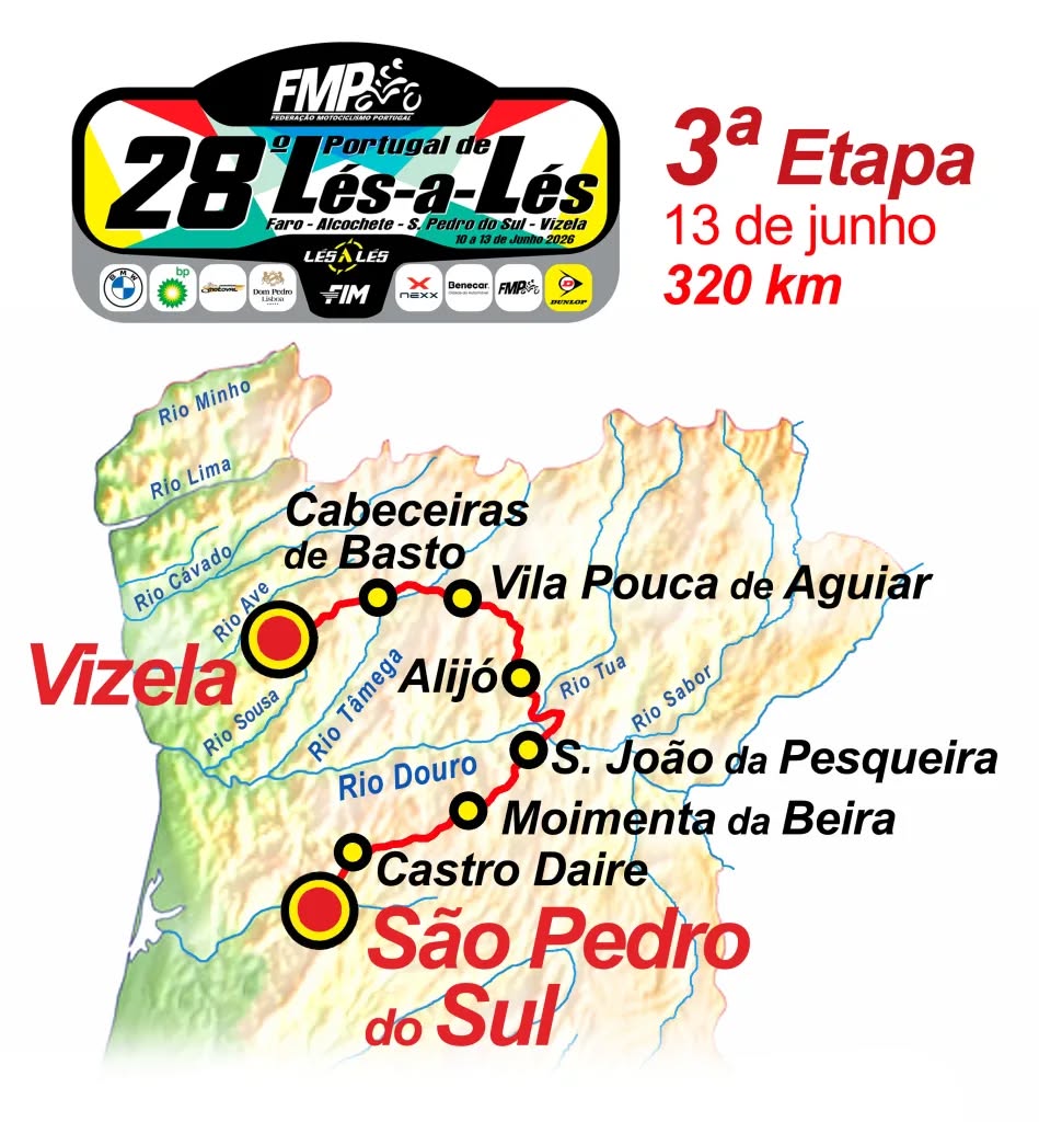 Portugal de Lés-a-Lés traz 1700 motociclistas a Cabeceiras de Basto