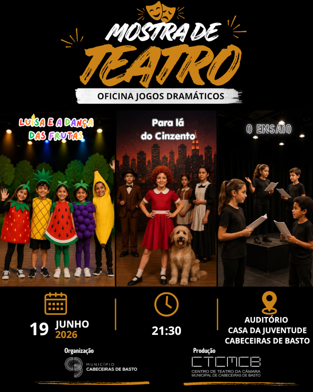 Mostra de Teatro encerra ano letivo do CTCMCB